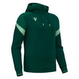JNR Macron Alchemist Hoody - Bottle Green/Mint - KitRoom