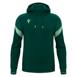 JNR Macron Alchemist Hoody - Bottle Green/Mint - KitRoom