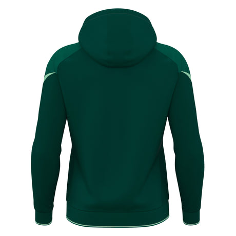 JNR Macron Alchemist Hoody - Bottle Green/Mint - KitRoom