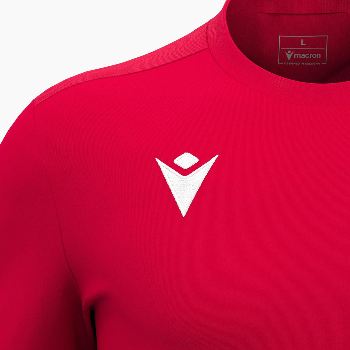 JNR Macron Void Shirt SS - Red - KitRoom