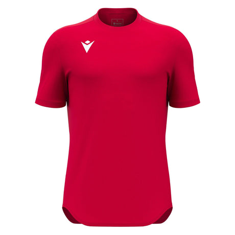 JNR Macron Void Shirt SS - Red - KitRoom