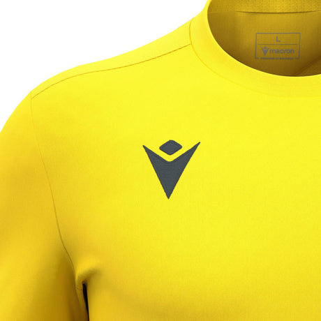 JNR Macron Void Shirt SS - Yellow - KitRoom