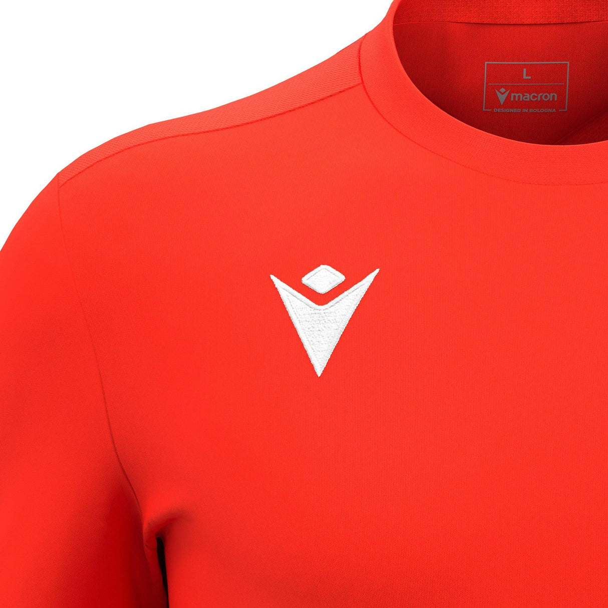 JNR Macron Void Shirt SS - Orange - KitRoom