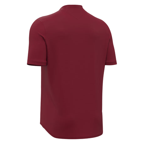 JNR Macron Void Shirt SS - Cardinal - KitRoom