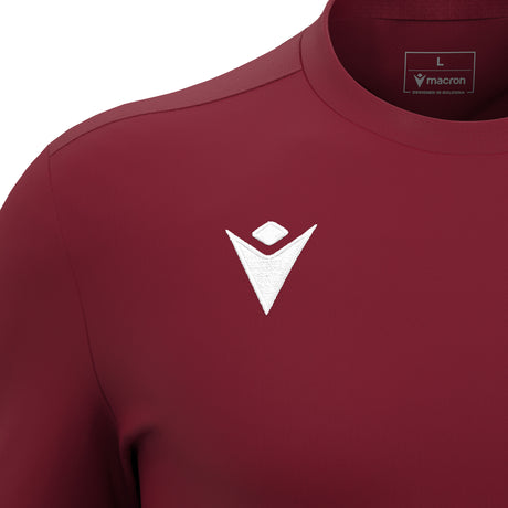 JNR Macron Void Shirt SS - Cardinal - KitRoom