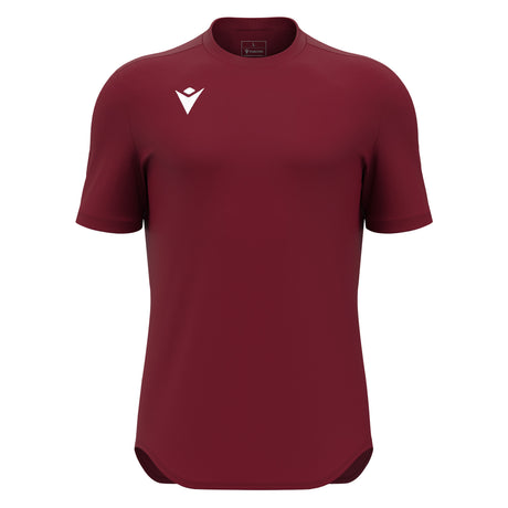 JNR Macron Void Shirt SS - Cardinal - KitRoom