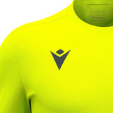 JNR Macron Void Shirt SS - Neon Yellow - KitRoom
