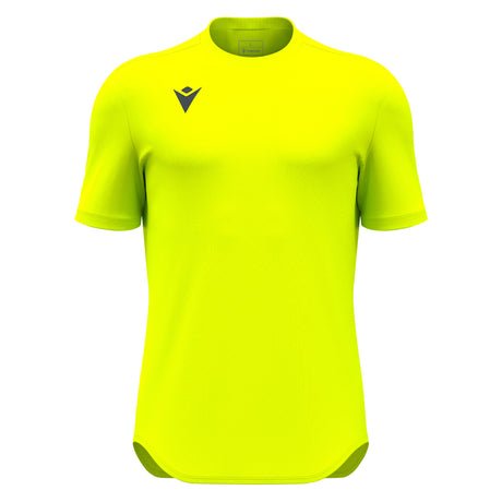 JNR Macron Void Shirt SS - Neon Yellow - KitRoom