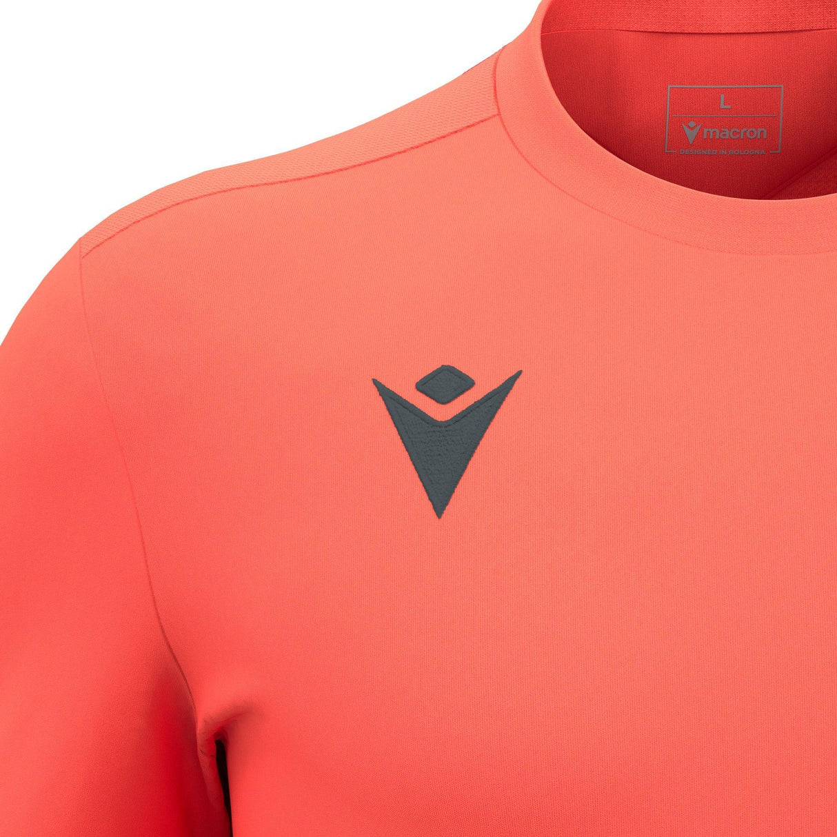 JNR Macron Void Shirt SS - Neon Coral - KitRoom