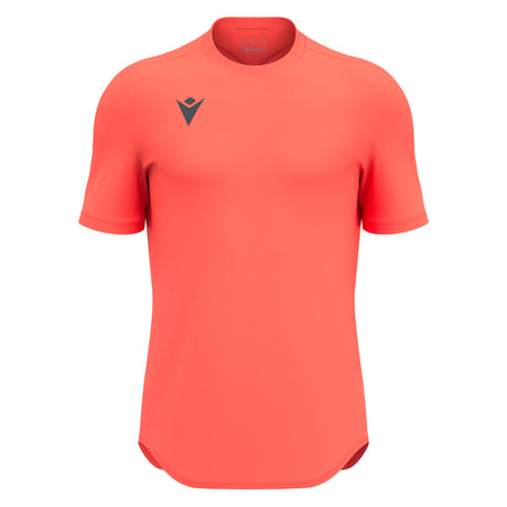 JNR Macron Void Shirt SS - Neon Coral - KitRoom