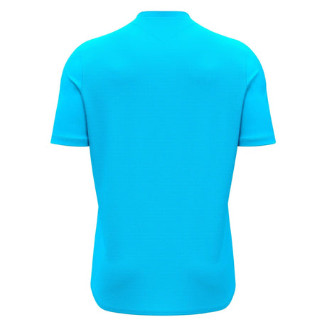 JNR Macron Void Shirt SS - Neon Sky - KitRoom