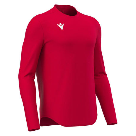 JNR Macron Void Shirt LS - Red - KitRoom