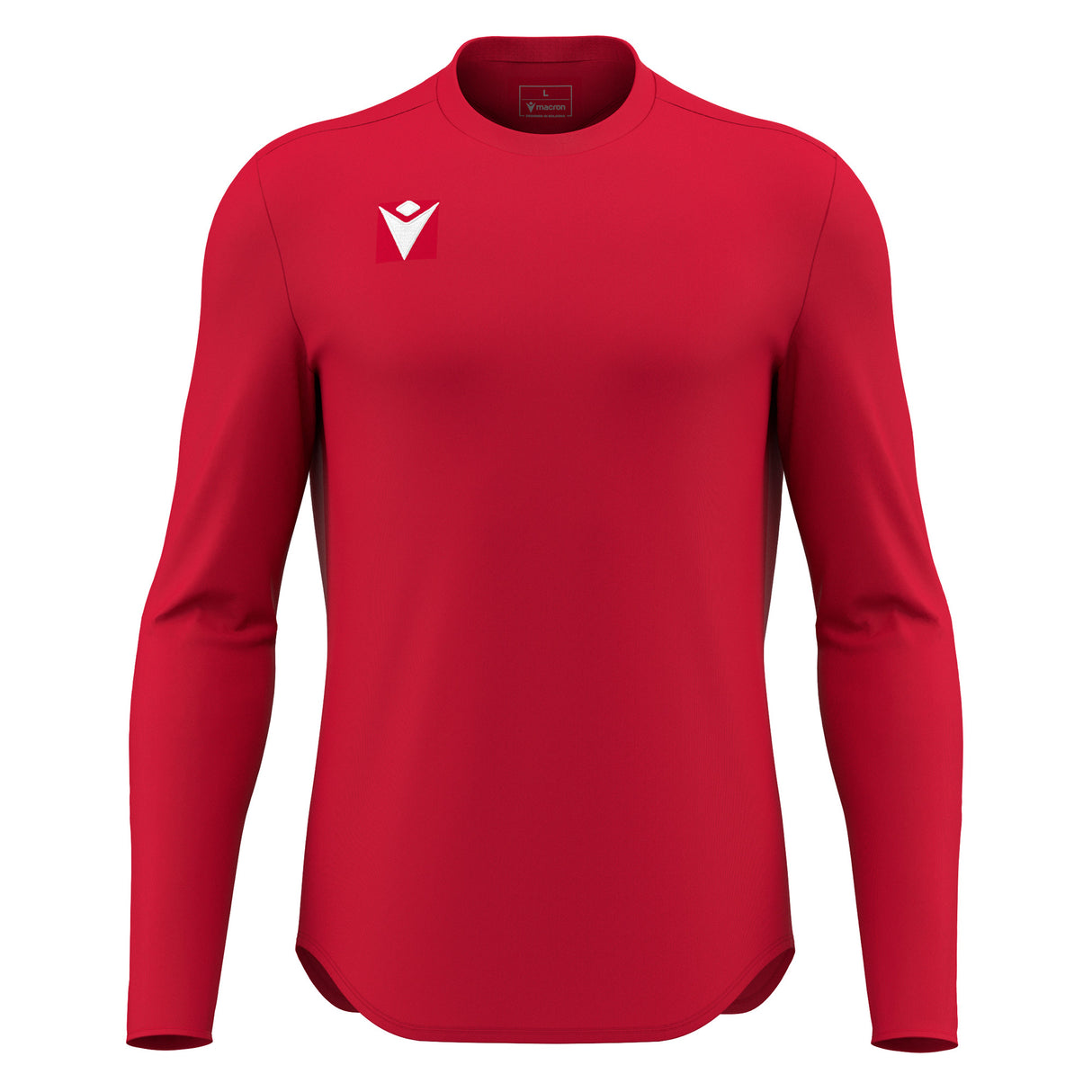 JNR Macron Void Shirt LS - Red - KitRoom