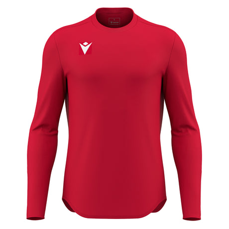 JNR Macron Void Shirt LS - Red - KitRoom