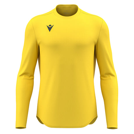 JNR Macron Void Shirt LS - Yellow - KitRoom