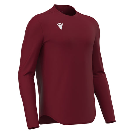JNR Macron Void Shirt LS - Cardinal - KitRoom