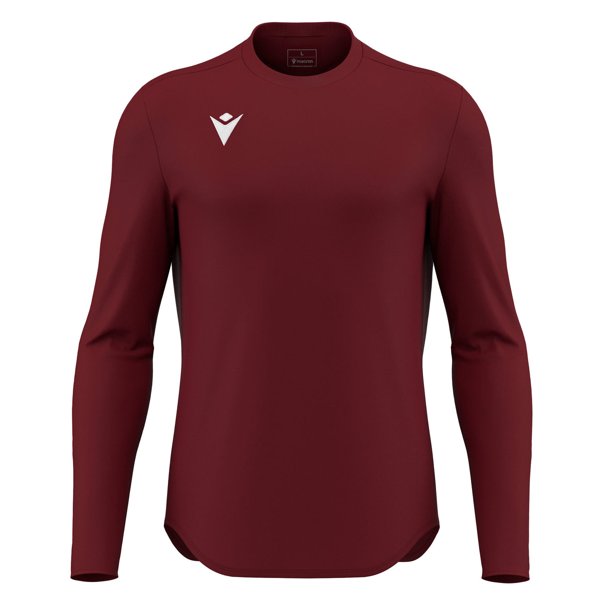 JNR Macron Void Shirt LS - Cardinal - KitRoom
