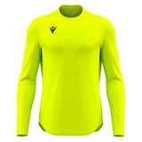 JNR Macron Void Shirt LS - Neon Yellow - KitRoom