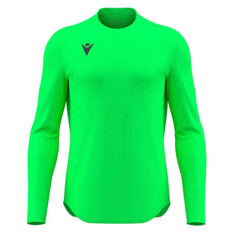 JNR Macron Void Shirt LS - Neon Green - KitRoom