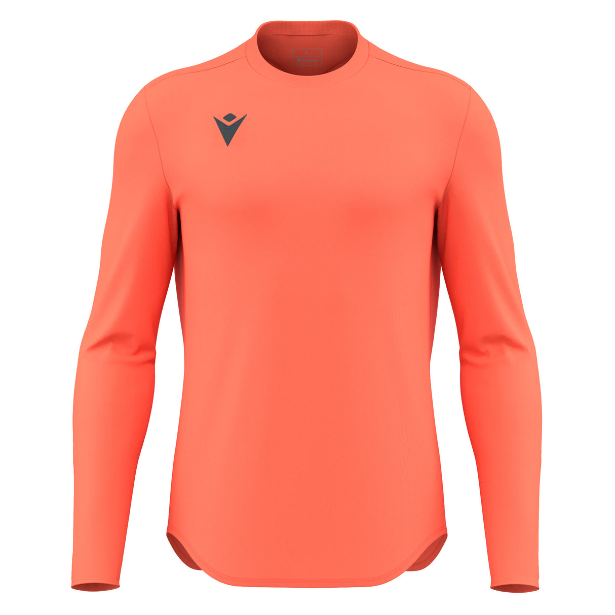 JNR Macron Void Shirt LS - Neon Coral - KitRoom