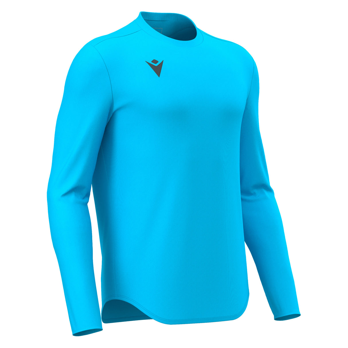 JNR Macron Void Shirt LS - Neon Sky - KitRoom
