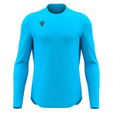 JNR Macron Void Shirt LS - Neon Sky - KitRoom