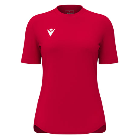 JNR Macron Zyra WMN Shirt SS - Red - KitRoom