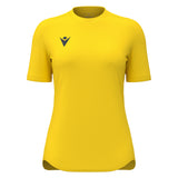 JNR Macron Zyra WMN Shirt SS - Yellow - KitRoom