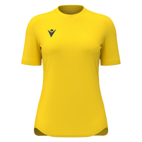 JNR Macron Zyra WMN Shirt SS - Yellow - KitRoom