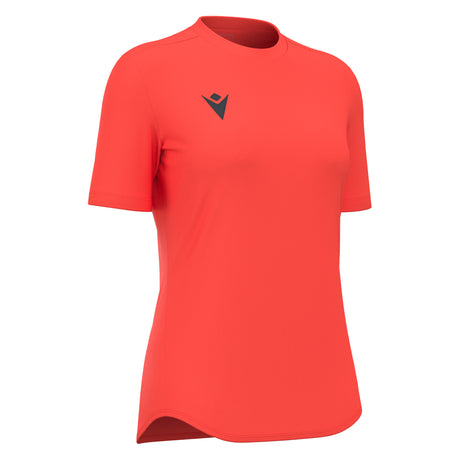 JNR Macron Zyra WMN Shirt SS - Neon Coral - KitRoom
