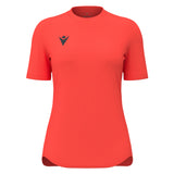 JNR Macron Zyra WMN Shirt SS - Neon Coral - KitRoom