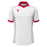 JNR Macron Ranger ECO Shirt SS - White/Red - KitRoom