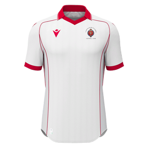 Welsh Guards Macron Warden Eco Match Shirt White/Red SNR