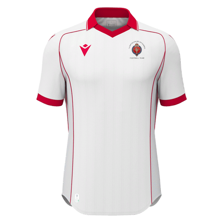 Welsh Guards Macron Warden Eco Match Shirt White/Red SNR