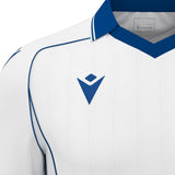 JNR Macron Ranger ECO Shirt SS - White/Royal Blue - KitRoom