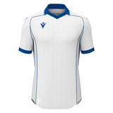 JNR Macron Ranger ECO Shirt SS - White/Royal Blue - KitRoom