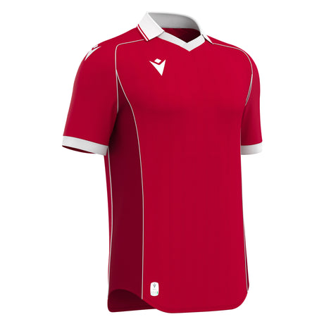 JNR Macron Ranger ECO Shirt SS - Red/White - KitRoom