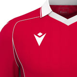 JNR Macron Ranger ECO Shirt SS - Red/White - KitRoom