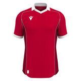 JNR Macron Ranger ECO Shirt SS - Red/White - KitRoom