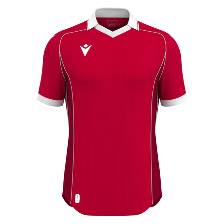 JNR Macron Ranger ECO Shirt SS - Red/White - KitRoom