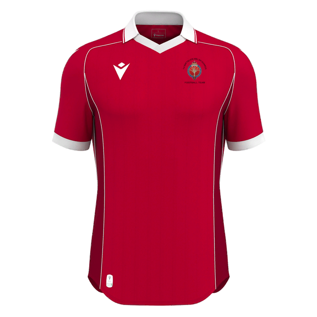 Welsh Guards Macron Warden Eco Match Shirt Red/White SNR