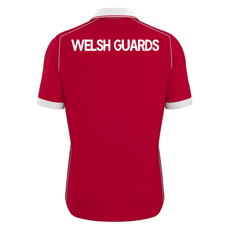 Welsh Guards SNR Macron Warden Eco Match Shirt Red/White