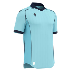 JNR Macron Ranger ECO Shirt SS - Sky/Navy - KitRoom