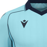 JNR Macron Ranger ECO Shirt SS - Sky/Navy - KitRoom