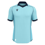 JNR Macron Ranger ECO Shirt SS - Sky/Navy - KitRoom