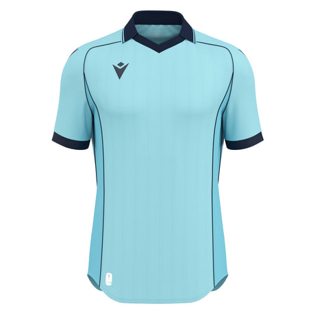 JNR Macron Ranger ECO Shirt SS - Sky/Navy - KitRoom