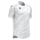 JNR Macron Arcane ECO Shirt SS - White/Silver - KitRoom