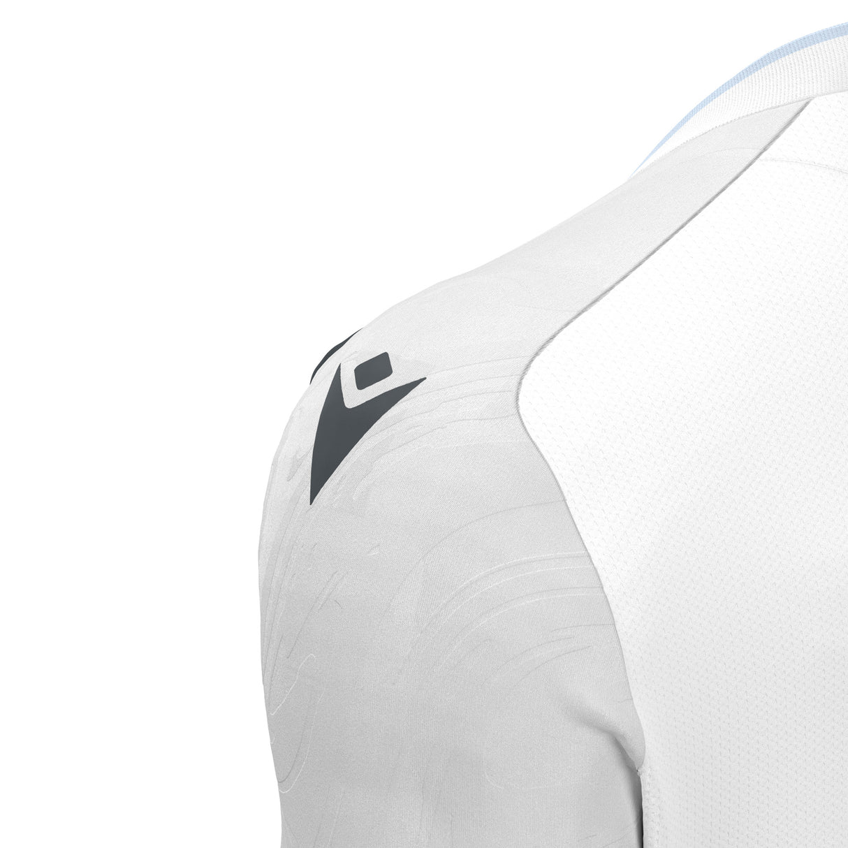 JNR Macron Arcane ECO Shirt SS - White/Silver - KitRoom