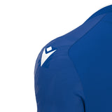 JNR Macron Arcane ECO Shirt SS - Royal Blue/White - KitRoom