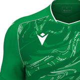 JNR Macron Arcane ECO Shirt SS - Green/White - KitRoom
